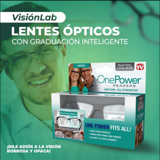 🤓 👓  ÓPTICOS CON GRADUACIÓN INTELIGENTE - ONEPOWER + ENVIO GRATIS 🚚